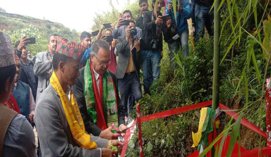 इलामको सूर्योदयमा ५० करोडको लगानीमा सडक र बसपार्क बन्ने