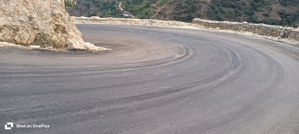 सुर्खेत–जुम्ला सडकको कालीकोट खण्डमा कालोपत्रे हुँदै