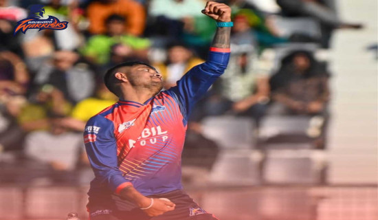 बीपीएलको पहिलो खेलमा सन्दीप लामिछानेले लिनुभयो दुई विकेट