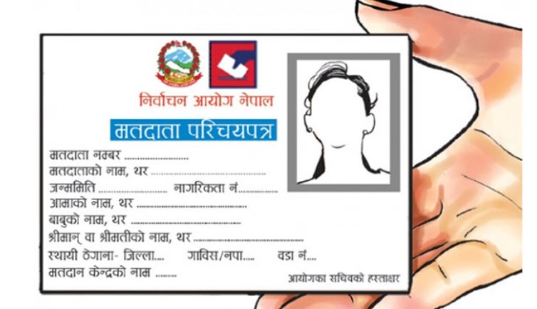 मतदाता नामावलीमा दोहोरियो नाम