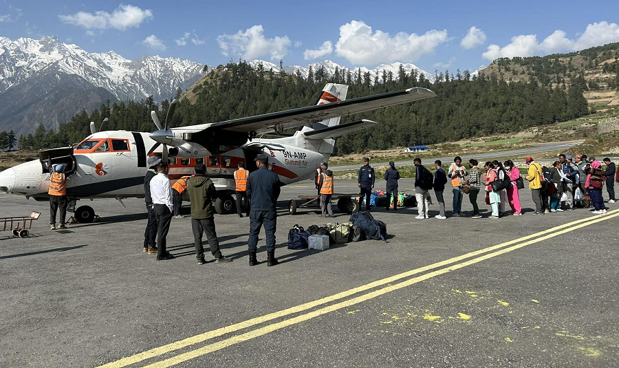 हवाई यात्रु चार्टर उडानको भाडा तीर्न बाध्य