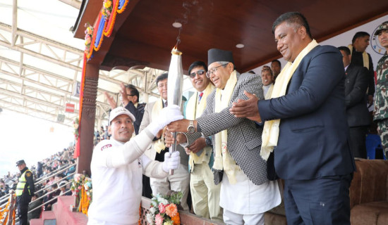 दशरथ रङ्गशालामा किन्डर ओलम्पिक सुरु