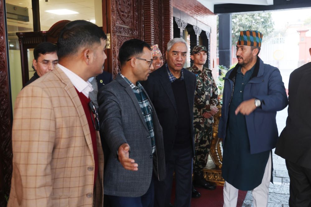 सबै दल निर्वाचनमा जान तयार, तर सुरक्षा चुनौति छ : सभापति देउवा