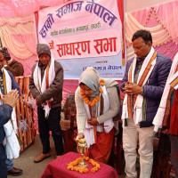 गाडिएको अवस्थामा महिलाको शव फेला