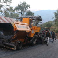 घोराही-तुलसीपुर चार लेन सडक निर्माणको काम तीव्र