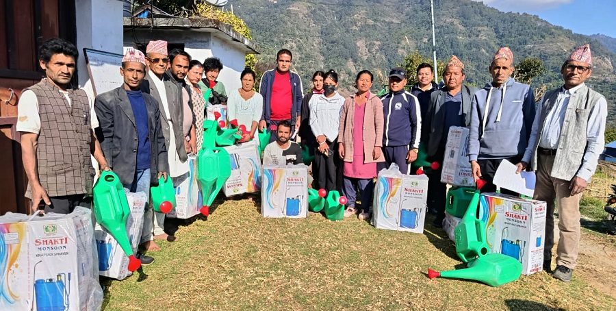 तरकारी खेतीका लागि किसानलाई सतप्रतिशत अनुदान