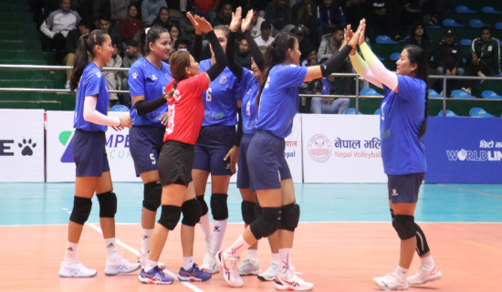 कमलबजारलाई महिला भलिबल उपाधि