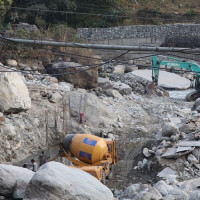 आगामी मनसुन अगावै तनहुँ जलविद्युतकाे बाँध निर्माण सकिने