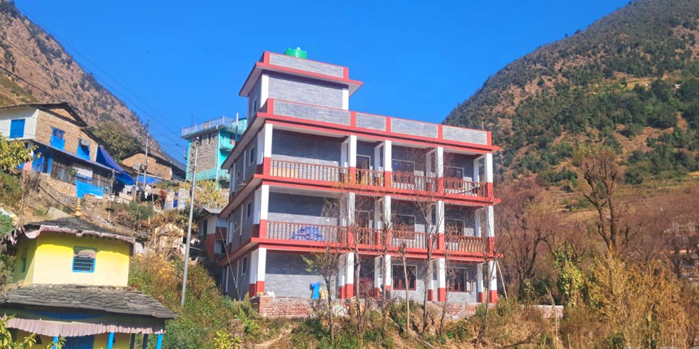 एक करोड ६८ लाखमा भवन निर्माण