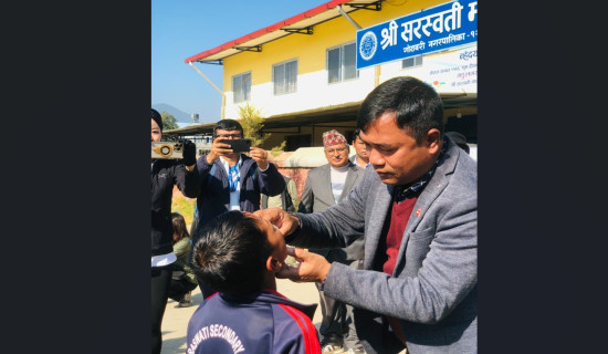 ‘हेल्थी स्माइल, हेल्थी गोदावरी’ अभियान विद्यालयमा