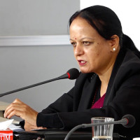 धोबीखोला नदी करिडोर सडक मर्मत धमाधम