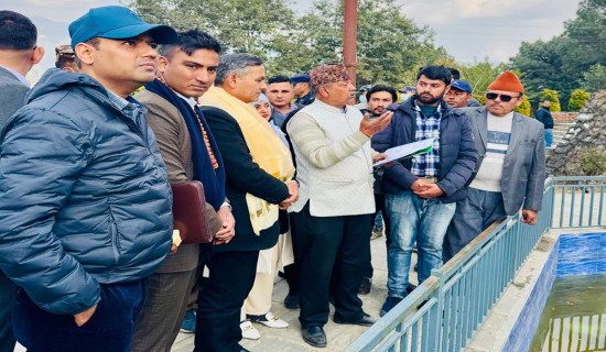 गृहमन्त्री अर्यालद्वारा शान्ति पार्कको अवलोकन, जेनजी सहिदको नाम राख्नेबारे छलफल