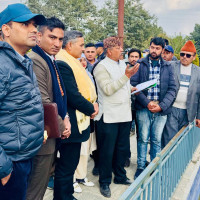 सांसदको घर अगाडि शङ्कास्पद बस्तु