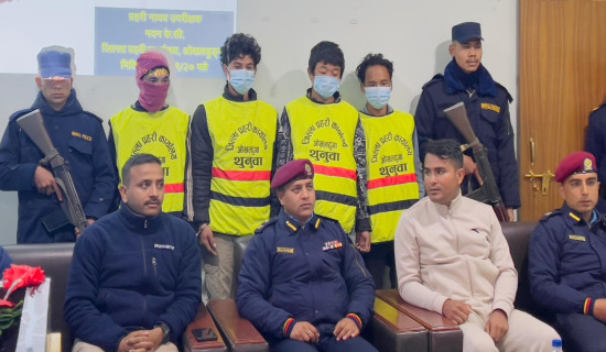 हत्या आरोपमा चार युवा पक्राउ