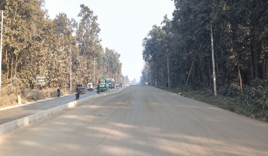 पूर्वपश्चिम राजमार्ग विस्तार : निर्धारित लक्ष्य अनुसार भएन प्रगति