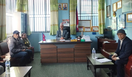 भिमादमा ‘किसानसँग नगर प्रमुख’ अभियानः घरदैलोमै पुगेर समाधान खोजिने