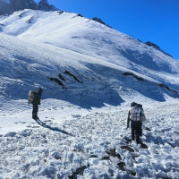 प्रधानमन्त्रीद्वारा महात्मा गान्धीको समाधिस्थलमा पुष्पहार अर्पण