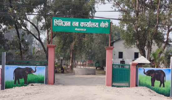 मुहार फेर्दै डिभिजन वन कार्यालय बाँके