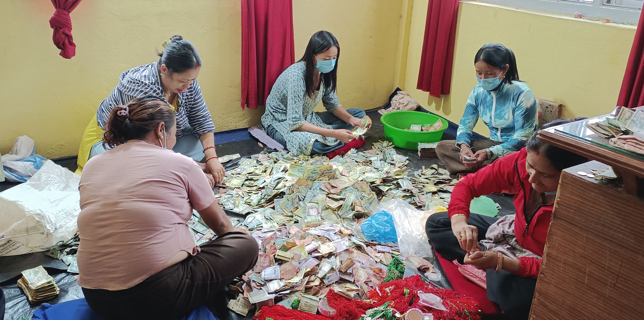 एक करोड ६४ लाखभन्दा बढी भेटी सङ्कलन