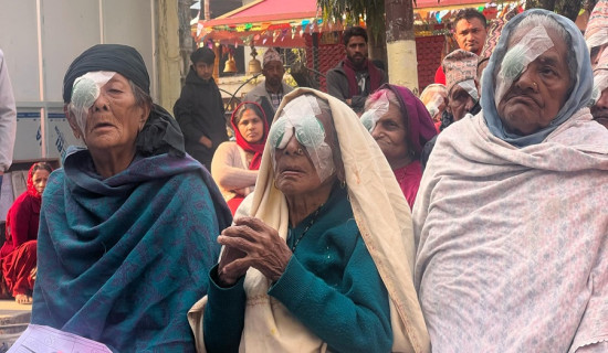 स्थानीय तहदेखि विकटसम्म सहज आँखा उपचार