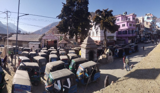 जुम्लाका अटो व्यवसायी आन्दोलित