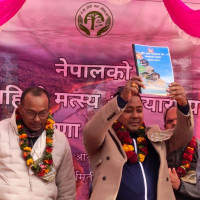 सञ्चारकर्मी ठाकुरसिंह थारुकाे पार्टी महासचिव यात्रा....