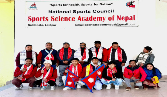 नेपालबाट कराते खेलाडी बिदाइ