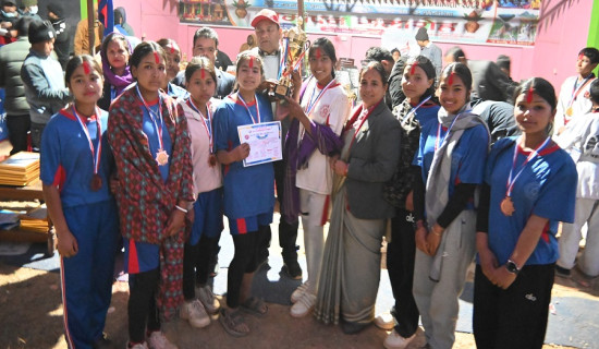 रनिङ शिल्डको एक सय ४४ पदक वितरण, शारदा मावि पहिलो