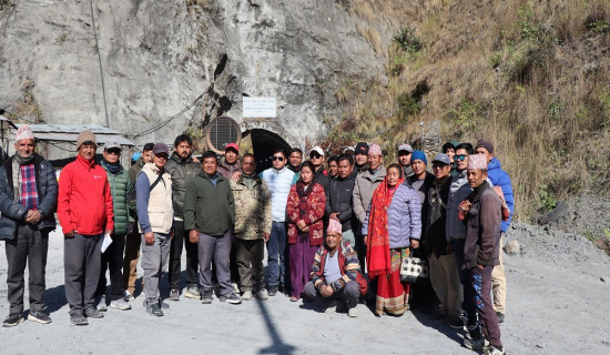दरवाङ म्याग्दीखोला जलविद्युत् आयोजना निर्माणमा अवरोध