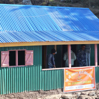 लक्ष्मी माताको मूर्ति विसर्जन