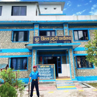 लक्ष्मी माताको मूर्ति विसर्जन