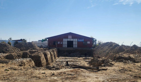 हरिनासमा नयाँ प्रशासकीय भवन निर्माण सुरु