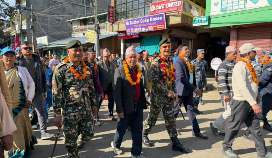 ऐतिहासिक निसान पदयात्रा समापन