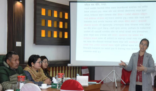 स्वेदशमै रोजगारीको अवसर सिर्जना गर्नु पर्नेमा जोड