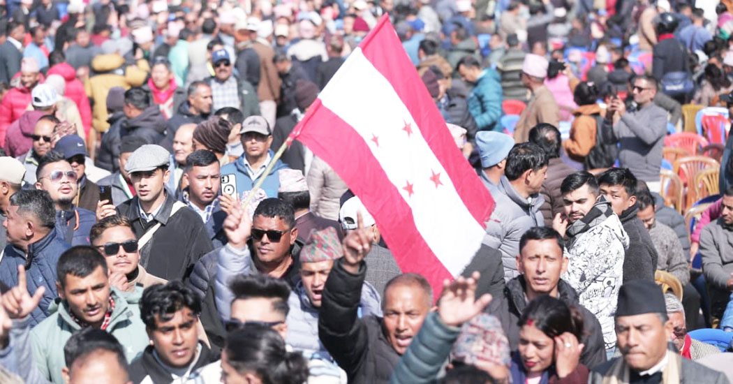 कांग्रेस विशेष महाधिवेशन स्थल भृकुटीमण्डपमा चहलपहल (फाेटाे फिचर)