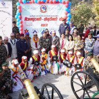 भद्रपुर नगरपालिकाद्वारा करेसाबारी प्रवर्द्धन गर्न किसानलाई सहयोग