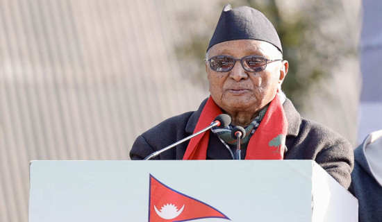 तम्घासमा कल्भर्ट निर्माण तीव्र