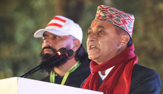 तम्घासमा कल्भर्ट निर्माण तीव्र