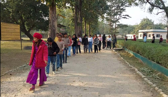 विद्यार्थीको रोजाइमा पाटेबाघ