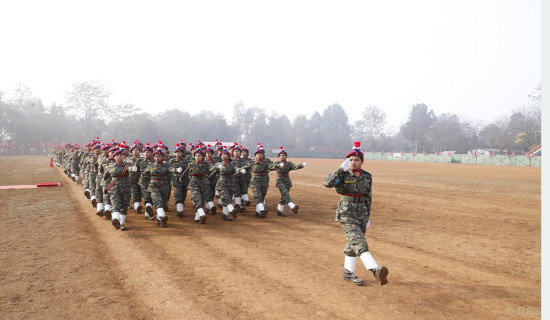 सेनाको एनसिसी: नवयुवालाई संस्कार र संस्कृति सिकाउँदै