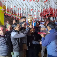 धुर्कोट राष्ट्रपति रनिङ्गशिल्डको उपाधि इन्दिराले जित्यो