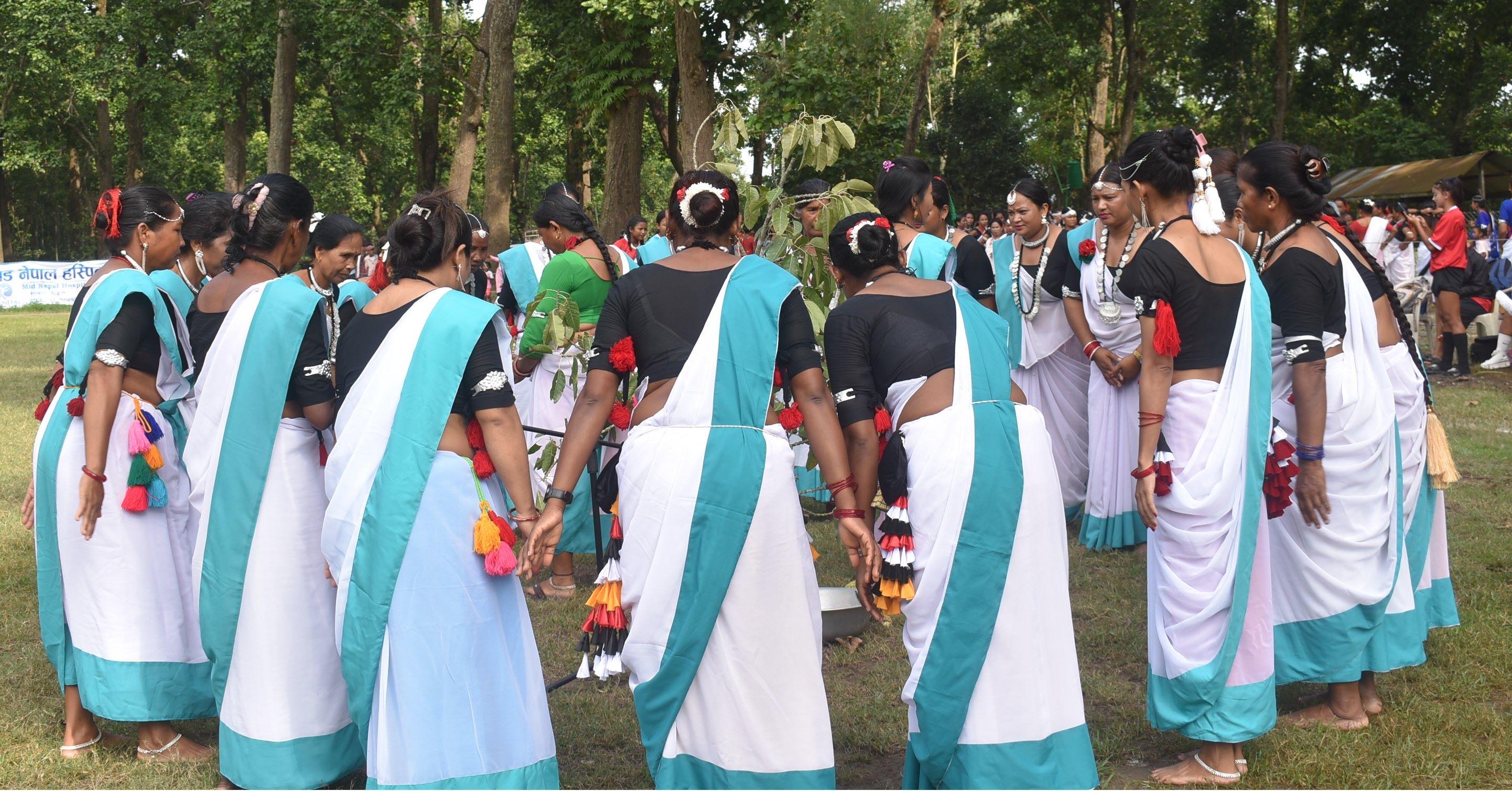 नवलपुरमा थारू माघीको रौनक