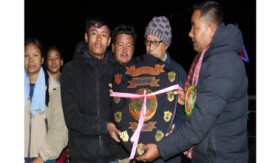 राष्ट्रपति रनिङ शिल्डमा पान्दोलुङ च्याम्पियन