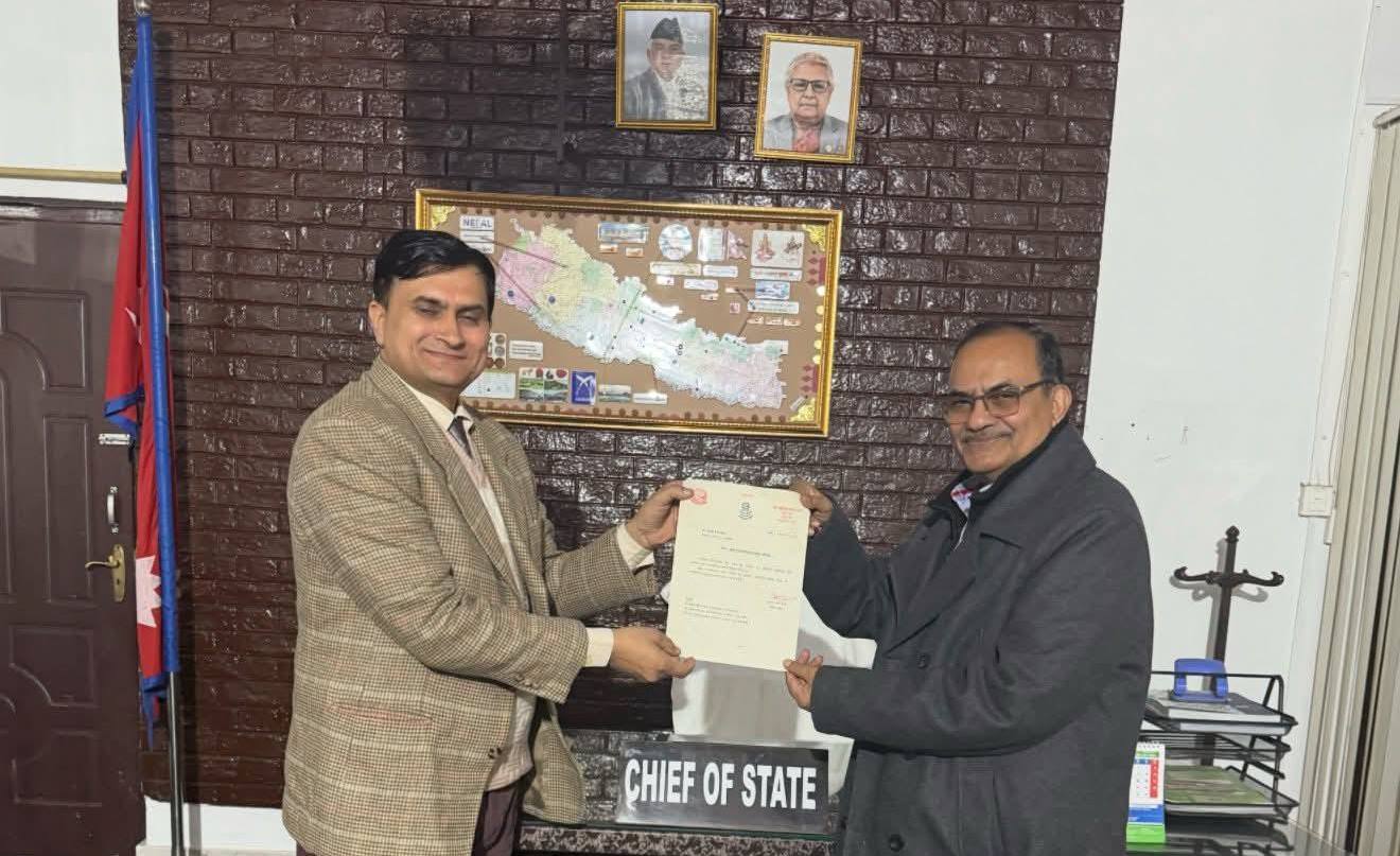 मधेश प्रदेशको मुख्य न्यायाधिबक्तामा डा. सिंह नियुक्त