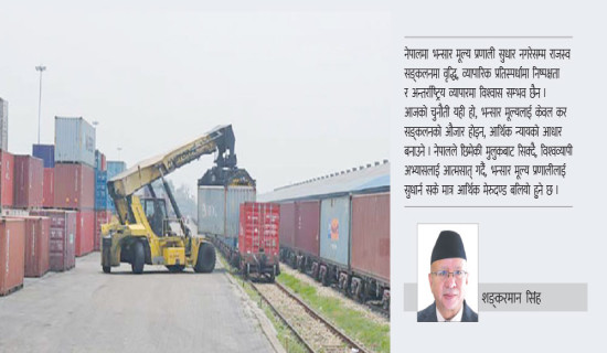 भन्सार सुधार रणनीति