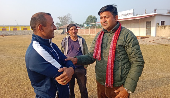 बाँकेमा मिनी रङ्गशाला अधूरै