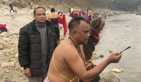 देवघाटधाममा माघी मेलाः तीन लाख भक्तजन, सुरक्षा व्यवस्था कडा