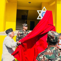 रोहिणी गाउँपालिका १ काे नयाँ भवन उद्घाटन