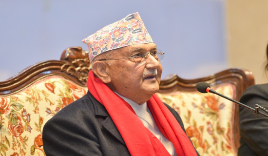 राष्ट्रिय स्वाधिनताका लागि सङ्घर्षका उतारचढावबाट डराउनु हुँदैनः अध्यक्ष ओली