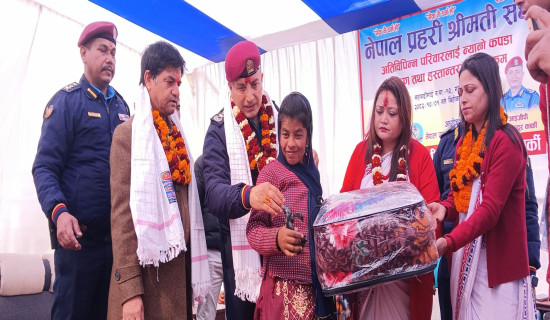 कम्बल वितरण सुरु